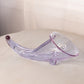 Vintage Large Neodymium Glass Purple Cornucopia