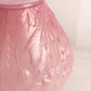 Vintage Large Pink Flashed Glass Poppy Vase