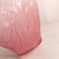Vintage Large Pink Flashed Glass Poppy Vase
