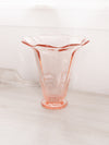 Vintage Imperial Collector's Guild Large Pink Glass Vase