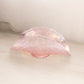 Vintage Large Pink Lenox Imperial Glass Iridescent Banana Boat Bowl