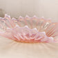 Vintage Large Pink Opalescent Glass Fostoria Heirloom Bowl