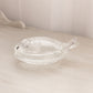 Vintage LE Smith Medium Clear Lidded Fish Dish