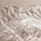 Vintage LE Smith Clear Glass Cabbage Leaf Lidded Dish
