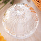 Vintage LE Smith Clear Glass Pumpkin Lidded Dish