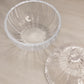 Vintage LE Smith Clear Glass Pumpkin Lidded Dish