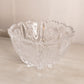 Vintage LE Smith Medium Clear Glass Thistle Bowl