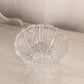 Vintage LE Smith Medium Clear Glass Thistle Bowl