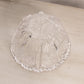 Vintage LE Smith Medium Clear Glass Thistle Bowl