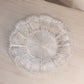 Vintage LE Smith Clear Thistle Sawtooth 10.25" Plate