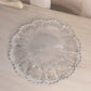 Vintage LE Smith Clear Thistle Sawtooth 10.25" Plate