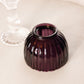 Vintage LE Smith Fairy Lamp with Dark Purple Shade & Clear Base
