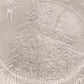 Vintage LE Smith Large Clear Glass Christmas Tree Platter Plate