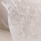 Vintage LE Smith Large Clear Glass Dogwood Pitcher