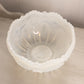 Vintage LE Smith Large Clear Opalescent Glass Quintec Bowl
