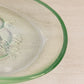Vintage LE Smith Large Oval Green Glass Celery Dish