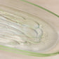 Vintage LE Smith Large Oval Green Glass Celery Dish