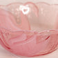 Vintage LE Smith Large Pink Bowl with Satin Swan Designs