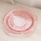 Vintage LE Smith Medium Pink Glass Leaf Plate