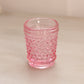 Vintage LE Smith Pink Glass Hobnail Toothpick Holder