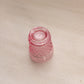 Vintage LE Smith Pink Glass Hobnail Toothpick Holder