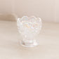 Vintage LE Smith Small Clear Iridescent Glass Toothpick Holder