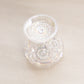 Vintage LE Smith Small Clear Iridescent Glass Toothpick Holder