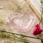 Vintage LE Smith Small Pink Glass Heart Shaped Dish