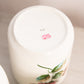 Vintage Lefton Ceramic Floral Rose Canisters (Set of 3)