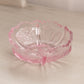 Vintage Extra Small LE Smith Pink Glass Thistle Bowl