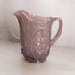 Vintage LE Smith Light Purple Iridescent Windmill Pitcher
