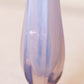 Vintage Light Purple Opalescent Bud Swung Vase