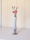 Vintage Light Purple Opalescent Bud Swung Vase