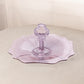 Vintage Light Purple Square Handled Tidbit Tray