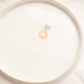 Vintage Limoges White Ceramic Bowl with Floral Designs