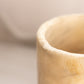 Vintage Alabaster Stone Cylindrical Vessel