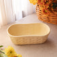 Vintage McCoy Pottery Floraline Woven Oblong Planter