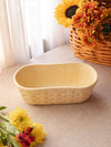 Vintage McCoy Pottery Floraline Woven Oblong Planter