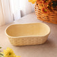 Vintage McCoy Pottery Floraline Woven Oblong Planter