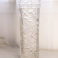 Vintage McKee Glass Innovation Clear Floral & Cane Square Vase