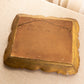 Vintage Medium Aged Landscape Painting with Ornate Frame