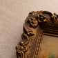 Vintage Medium Aged Landscape Painting with Ornate Frame