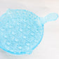Vintage Medium Blue Glass Daisy & Button Skillet