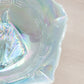 Vintage Medium Blue Iridescent Opalescent Horse Head Bowl