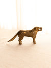 Vintage Medium Brass Dog Nutcracker