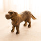 Vintage Medium Brass Dog Nutcracker