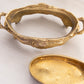 Vintage Medium Brass Jardinière Planter with 2 Handles