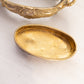 Vintage Medium Brass Jardinière Planter with 2 Handles