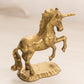 Vintage Medium Brass Unicorn Standing on Hind Legs Figurine