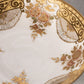 Vintage Medium Ceramic Nippon Gold Detail Floral Handled Bowl